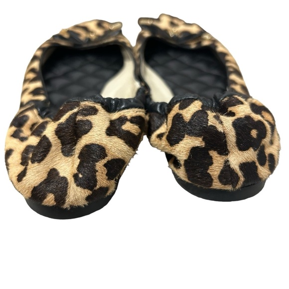 Michael Kors leopard print fur flat shoes Size 8, Shoes fit 7.5 - 8 - Picture 5 of 9